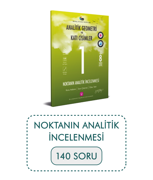 ANALİTİK GEOMETRİ ve KATI CİSİMLER KİTAP+VİDEO