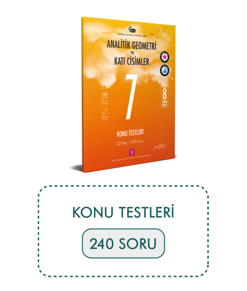 ANALİTİK GEOMETRİ ve KATI CİSİMLER KİTAP+VİDEO