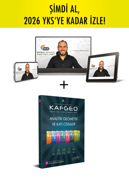 ANALİTİK GEOMETRİ ve KATI CİSİMLER KİTAP+VİDEO